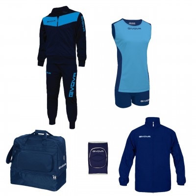 Спортен комплект Box Concept Fortuna Voley, Givova - 5ч.